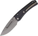Medford Slim Midi Framelock Left Hand Titanium Folding Pocket Knife L2014TD30PV