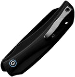 MKM-Maniago Knife Makers ICE Linerlock Black G10 Folding MagnaCut Pocket Knife ICGBKB