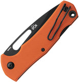 MKM-Maniago Knife Makers LOV Lockback Orange FRN Folding Bohler N690 Knife LVPOR