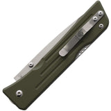 1881 Knifeworks Route 66 Lockback OD Green G10 Folding S45VN Drop Pt Pocket Knife S003