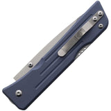 1881 Knifeworks Route 66 Lockback Denim Blue G10 Folding S45VN Tanto Pocket Knife S004