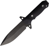 1881 Knifeworks By Medford AIO 2 Black G10 1095CV Fixed Blade Knife S027