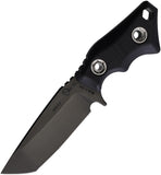 1881 Knifeworks By Medford Micro Tanto Black G10 1095CV Fixed Blade Knife S032