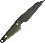 1881 Knifeworks By Medford UDT OD Green G10 1095CV Fixed Blade Knife S040