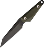 1881 Knifeworks By Medford UDT OD Green G10 1095CV Fixed Blade Knife S040
