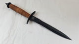 Marbles V-42 Dagger 440 Leather Replica US Special Forces WWII Fixed Knife 429