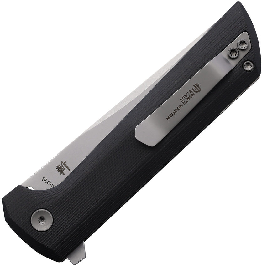 North Mountain Blade Chop 2 Button Lock Black | Premium EDC at AK