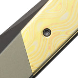 North Mountain Blades Chop 2 Button Lock Copper & Aluminum Folding SLD-MAGIC Knife 2407CDMD