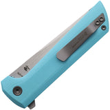 North Mountain Blades Chop 2 Button Lock Sky Blue G10 Folding SLD-Magic Pocket Knife 2411SB