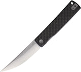 North Mountain Blades Kaiken Twill Carbon Fiber Folding SLD-Magic Knife 250220