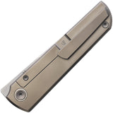 North Mountain Blades Chop Classic Gray Titanium Folding SLD-MAGIC Knife 2505CT