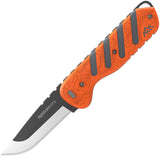 Outdoor Edge Razor HTX 3.0 Gray & Orange ABS 420J2 Fixed Blade Knife HTX30B6C