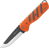 Outdoor Edge Razor HTX 3.5 Gray & Orange ABS 420J2 Fixed Blade Knife HTX35B6C