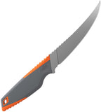 Outdoor Edge Vantex 5" Gray & Orange ABS 7Cr17MoV Fixed Blade Knife VNTXBKC