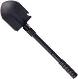 Off Grid Tools Black Manganese Steel Camping Shovel SHVLMAG