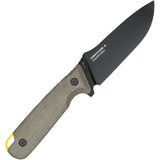 Oknife Fortitude 2 Limited Edition Green Micarta & G10 S35VN Fixed Blade Knife w/ Sheath FORTITUDE2