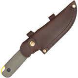Oknife Fortitude 2 Limited Edition Green Micarta & G10 S35VN Fixed Blade Knife w/ Sheath FORTITUDE2