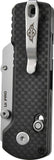 Oknife Otacle U1 Pro Rail Lock Black G10 & Carbon Fiber Folding SK5 Pocket Knife U1PROCFO