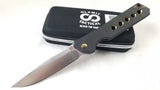 Olamic Cutlery Black Rainmaker Titanium Folding Harpoon Pocket Knife 96162