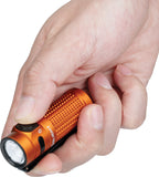 Olight Baton 4 Premium Orange 2.5" Mini Flashlight TBATON4KITOG