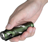 Olight Baton 3 Pro Brush Strokes Green 4" Flashlight TBTN3PROBSCW