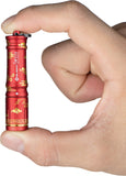 Olight i3E Clouds Red/Yellow Chinese Culture Designed 2.38"  Keychain Mini Flashlight TI3EASCL