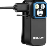 Olight Oclip Pro Clip Black & Blue Flashlight OCLIPPROBK