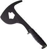 Ontario SP-16 SPAX Fixed Ax Head Black 5160 Carbon Steel Axe + Nylon Sheath 8687