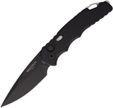 Pro Tech Automatic Tactical Response 5 Knife Button Lock Black Aluminum S35VN Blade T503