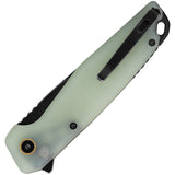 RUIKE P873 Button Lock Jade G10 Folding 14C28N Sandvik Pocket Knife P873C