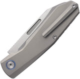 REMETTE Squirrel Slip Joint Gray Titanium Folding Bohler M390 Pocket Knife TDPG