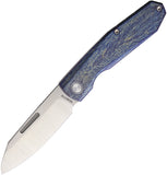 REMETTE Squirrel Slip Joint Lightning Strike Titanium Folding Bohler M390 Pocket Knife TDPV