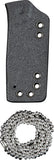 SENCUT Texo Black Stonewashed 9Cr18MoV Reverse Tanto Fixed Blade Knife 230951