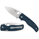 Spyderco Shaman Compression Lock Cobalt Blue G10 Folding CPM-SPY27 Knife 229GPCBL