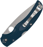 Spyderco Native Chief Lightweight Lockback Blue FRN Folding CPM-SPY27 Pocket Knife 244PCBL
