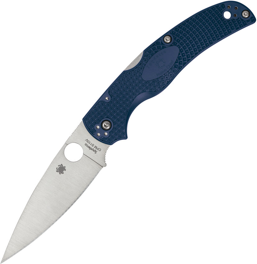 Spyderco Native Chief Dark Blue Light – Atlantic Knife Company