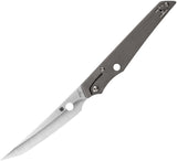 Spyderco Cobol SLIPIT Slip Joint Gray Titanium Folding M390 Pocket Knife 273TIP