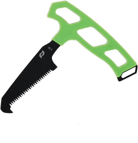 Schrade Isolate Green & Black Carbon Steel Serrated Saw Compact 1184040