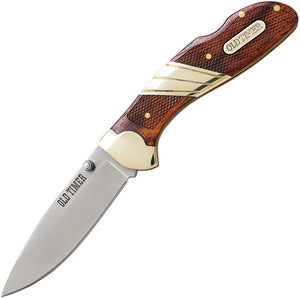 Schrade Old Timer Medium Lockback Stainless Folding Blade Wood Handle Knife 31OT