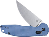 Saffire Stevia Crossbar Lock Blue-Gray FRN Folding 8Cr14MoV Pocket Knife A111302
