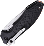 Saffire Lojo+ Linerlock A/O Black FRN Folding 8Cr14MoV Pocket Knife A111402