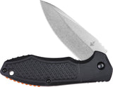 Saffire Lojo+ Linerlock A/O Black FRN Folding 8Cr14MoV Pocket Knife A111402