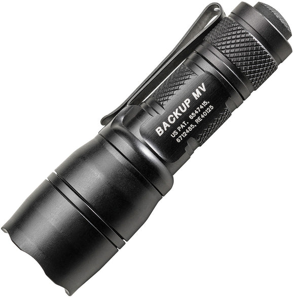 SureFire E1B Backup Black 400 Lumens Water Resistant Flashlight E1BMV