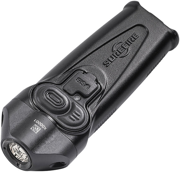 SureFire Stiletto Pocket Black 650 Lumens Water Resistant Flashlight PLRA