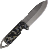 Shed Knives 2024 Visionary Camo G10 154CM Fixed Blade Knife w/ Sheath 24VNOD