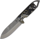 Shed Knives 2024 Visionary Camo G10 154CM Fixed Blade Knife w/ Sheath 24VNOD