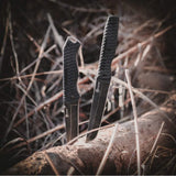 Reapr Tac Tanto Black Stonewashed Stainless Steel Fixed Blade Set 11008