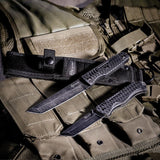 Reapr Tac Tanto Black Stonewashed Stainless Steel Fixed Blade Set 11008