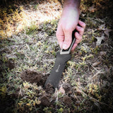 Reapr Versa Hori Hori Black & Brown TPR Stainless Fixed Blade Knife 11017