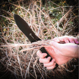 Reapr Versa Hori Hori Black & Brown TPR Stainless Fixed Blade Knife 11017